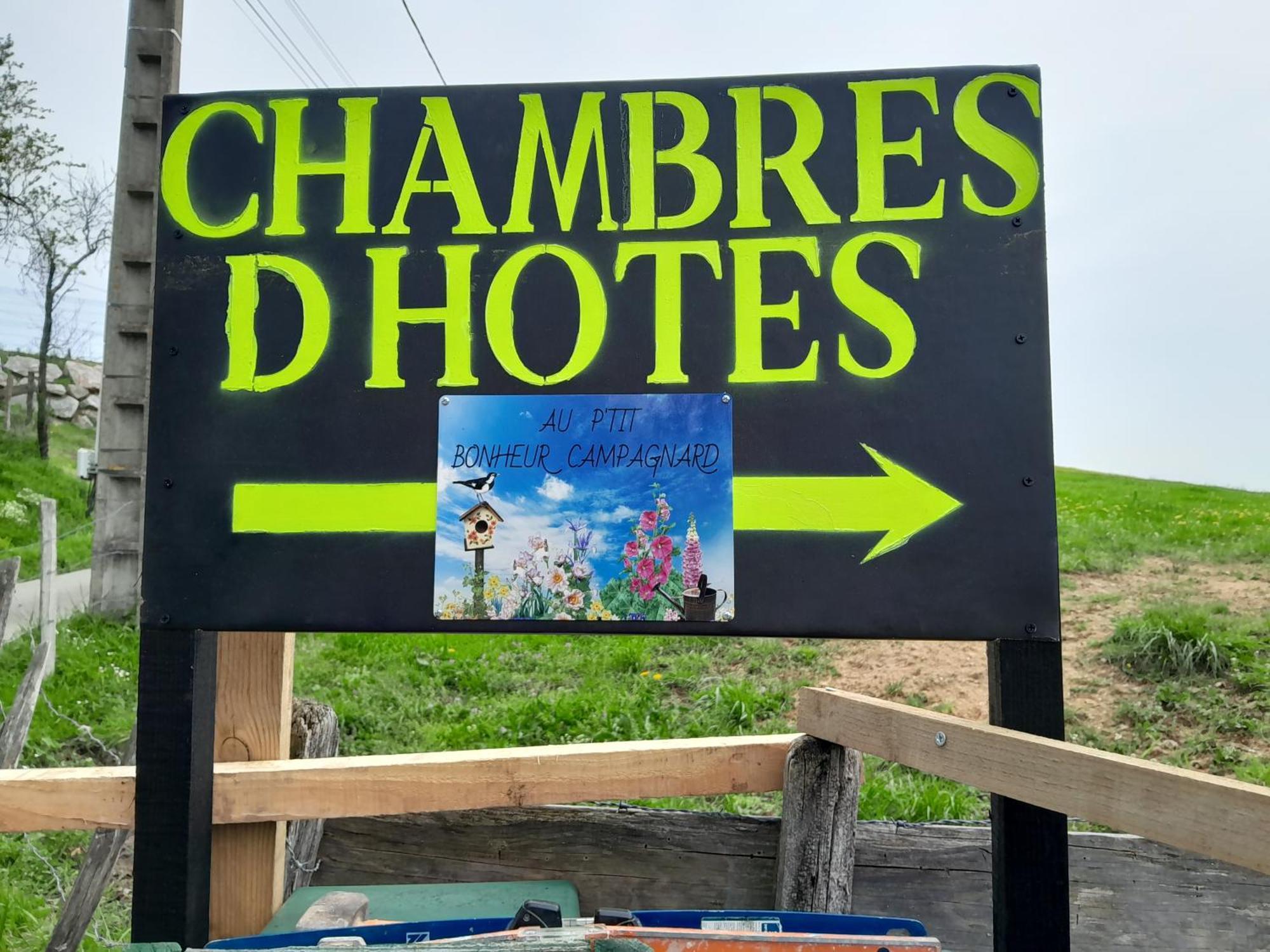 Chambres D Hotes Au P'Tit Bonheur Campagnard Jarnosse Buitenkant foto