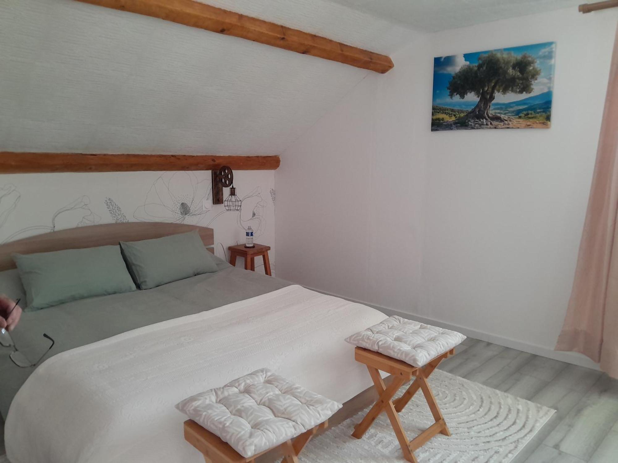 Chambres D Hotes Au P'Tit Bonheur Campagnard Jarnosse Kamer foto