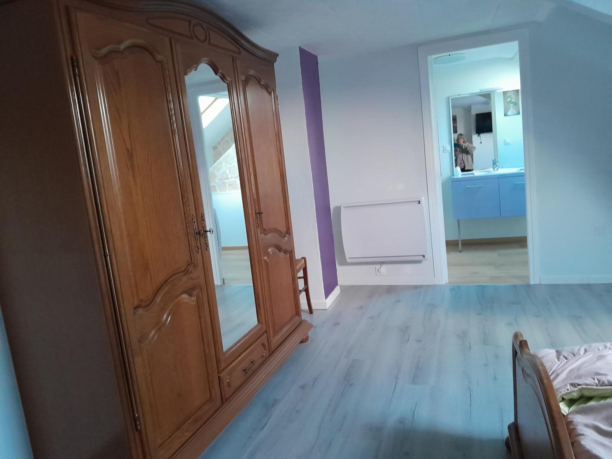 Chambres D Hotes Au P'Tit Bonheur Campagnard Jarnosse Kamer foto